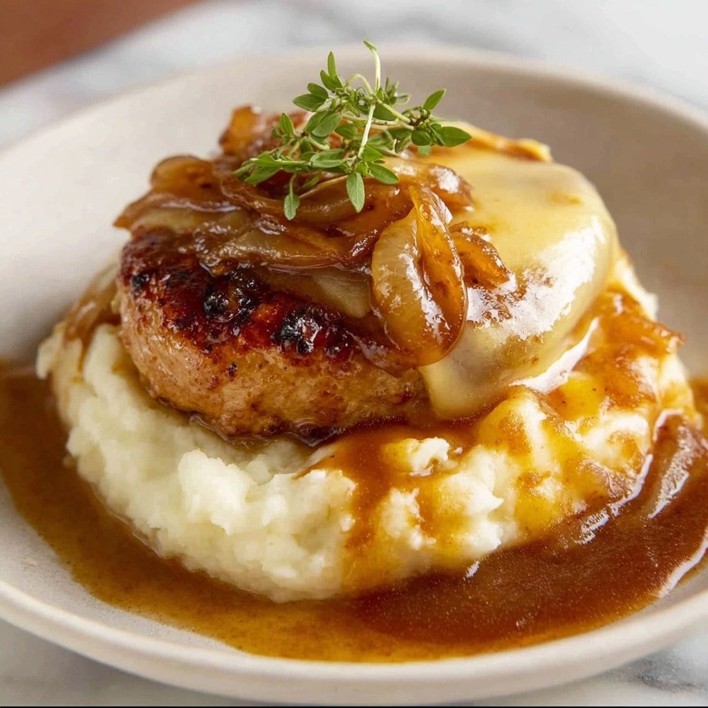 French Onion Smothered Pork Chops Recipe