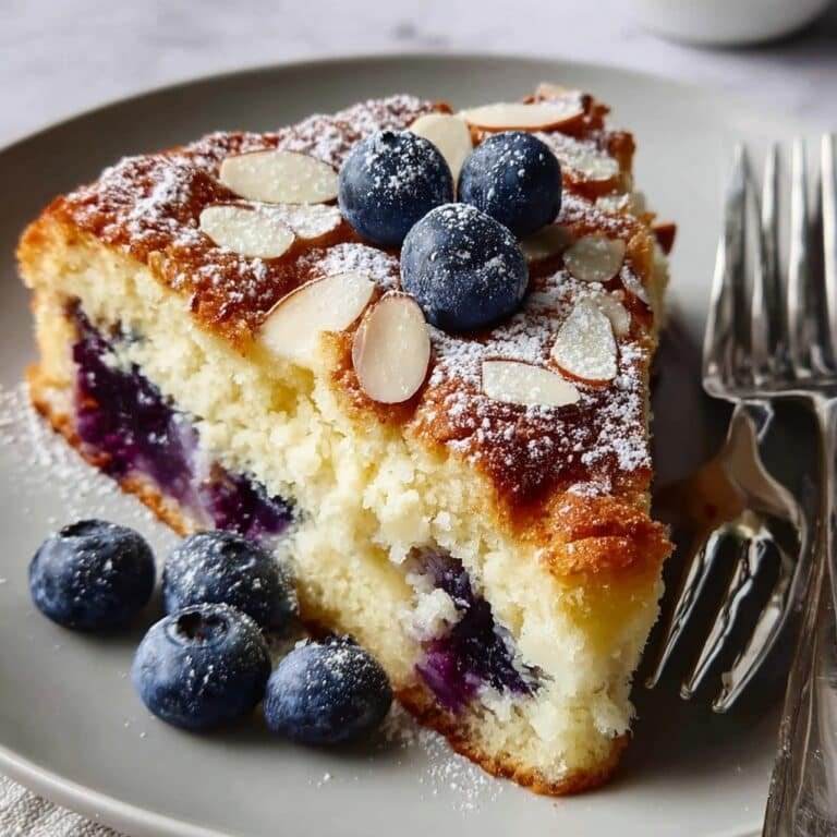 High Protein Blueberry Cottage Cheese Breakfast Bake Recipe