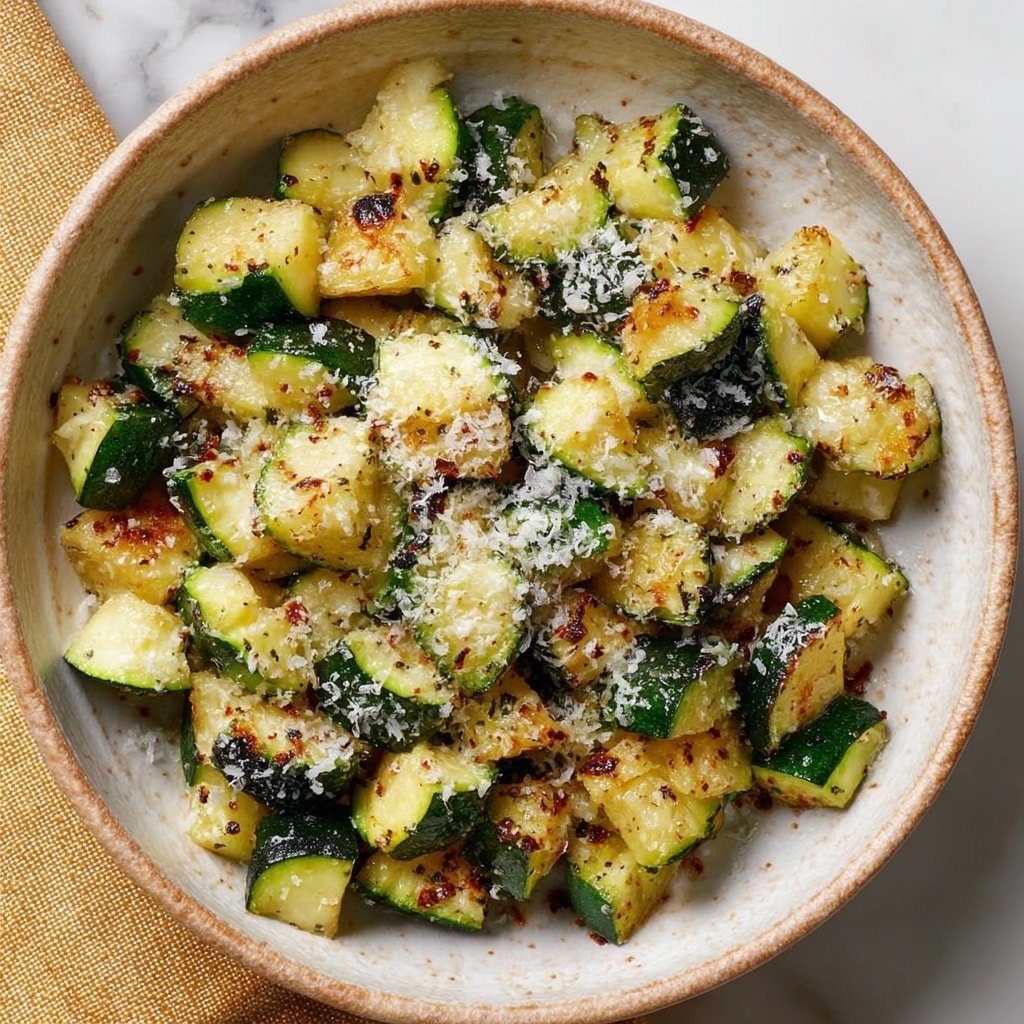 Air Fryer Zucchini Parmesan Recipe