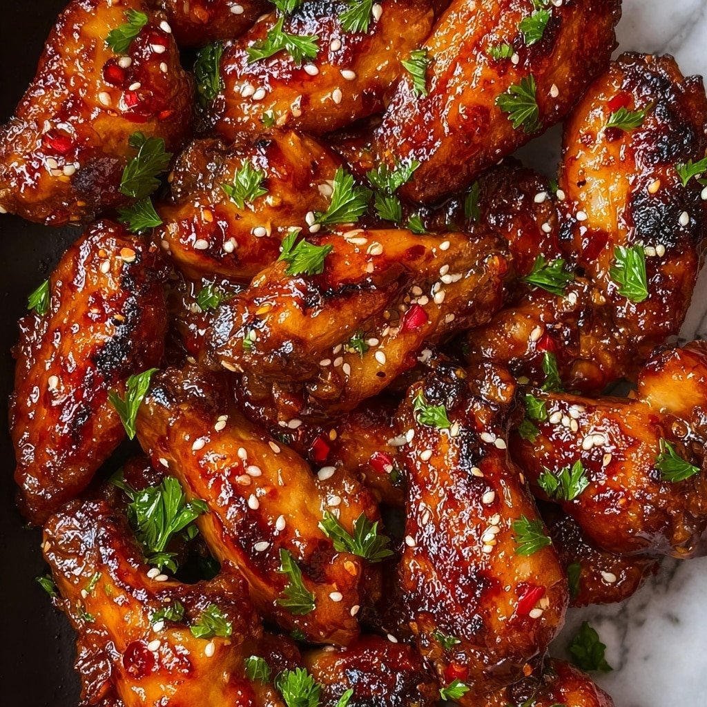 Sweet and Spicy Chicken Wings Recipe