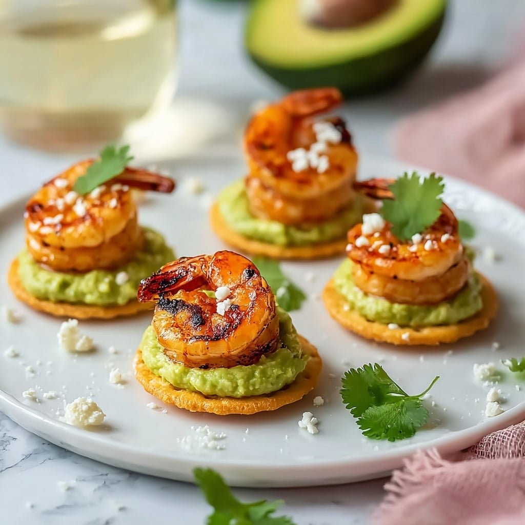 Spicy Shrimp Guacamole Bites Recipe